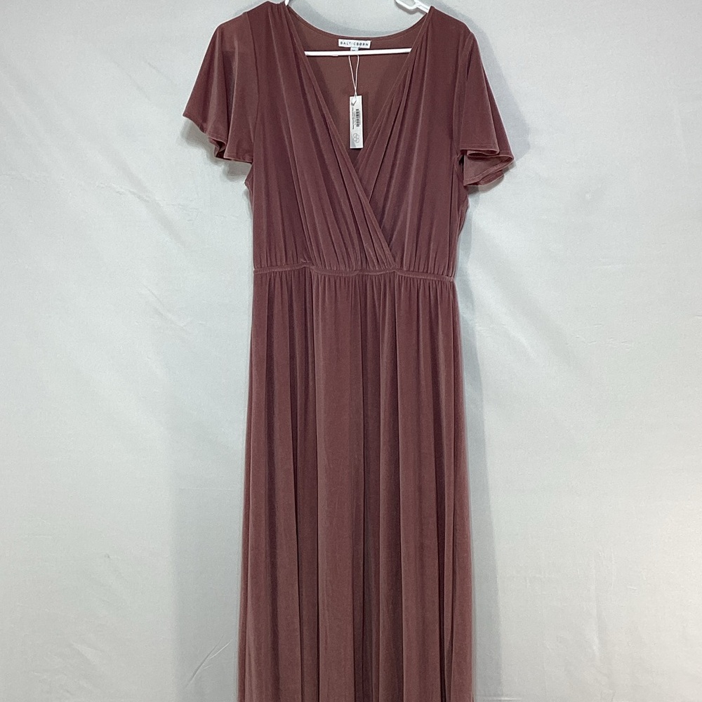 NWT Baltic Born XL Sulzen Velvet Rose Maxi Dress